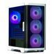 Корпус Zalman M4 без БЖ, 2xUSB3.0, 1xUSB2.0, 4x120мм ARGB, VGA 320мм, LCS ready, TG Side Window, mATX, білий M4WHITE фото 2