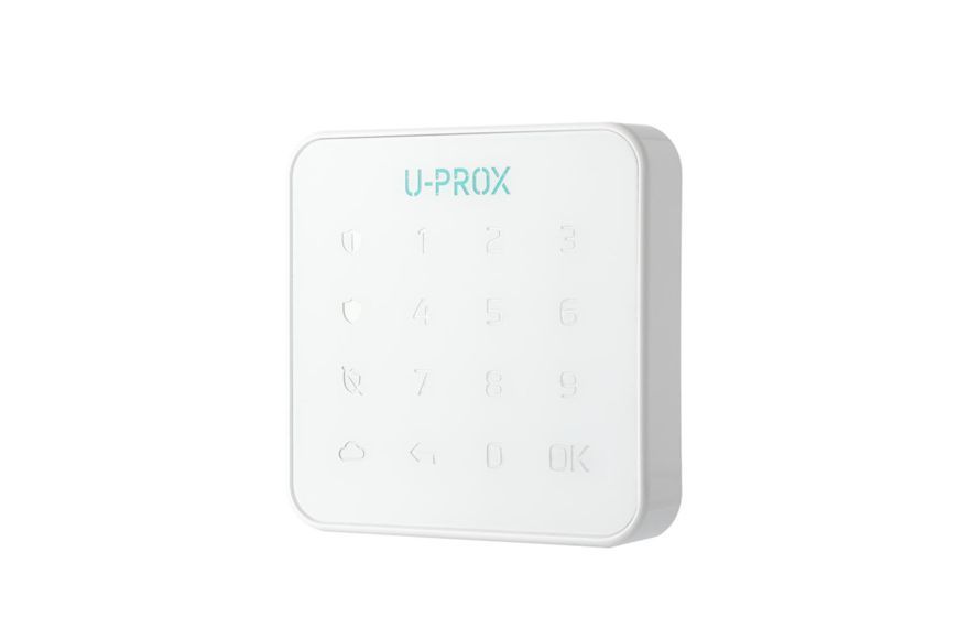Бездротова сенсорна клавіатура U-Prox Keypad G1 White, 1 група, бездротовий, білий 4820261370133 фото