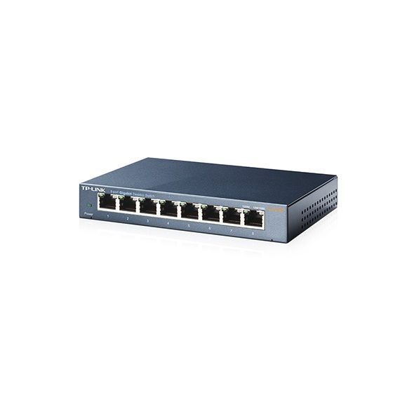 Коммутатор TP-LINK 8xGE, Неуправляемый TP-Link TL-SG108 TL-SG108 фото