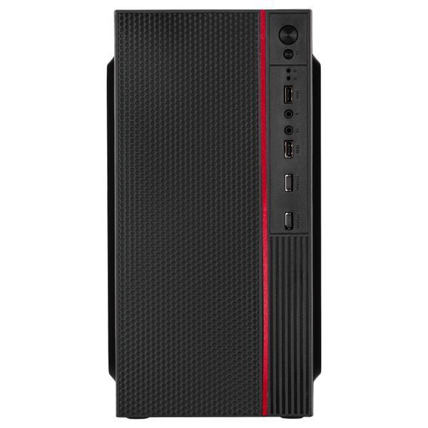 Корпус 2E TeamX TMX03 с БП 2E ATX400W, 2xUSB2.0, 1x80мм, VGA 220мм, mATX, чёрный 2E-TMX03 фото