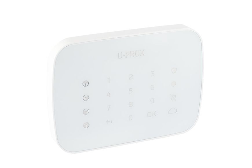 Беспроводная сенсорная клавиатура U-Prox Keypad G4 White, 4 группы, беспроводной, белый 4820261370157 фото