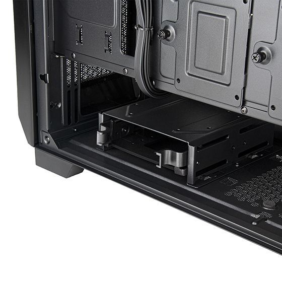 Корпус SilverStone Fara FA312Z-BG без БП 2xUSB3.0 2x140мм ARGB VGA 365мм LCS ready TG Side Panel mATX чёрный SST-FA312Z-BG фото