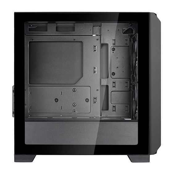 Корпус SilverStone Fara FA312Z-BG без БП 2xUSB3.0 2x140мм ARGB VGA 365мм LCS ready TG Side Panel mATX чёрный SST-FA312Z-BG фото