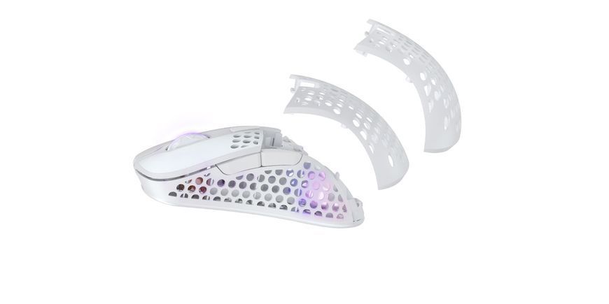Миша Xtrfy M4, WL/USB-A, RGB, білий M4W-RGB-WHITE фото