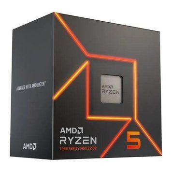 ЦПУ AMD Ryzen 5 7400 6C/12T 3.3/4.3GHz Boost 16Mb Radeon Graphics AM5 65W Wraith Stealth cooler Box 100-100001900BOX фото