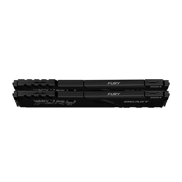 Память ПК Kingston DDR4 16GB KIT (8GBx2) 3200 FURY Beast KF432C16BBK2/16 фото