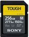 Карта памяти Sony 256GB SDXC C10 UHS-II U3 V60 R277/W150MB/s Tough SFM256T.SYM фото 1