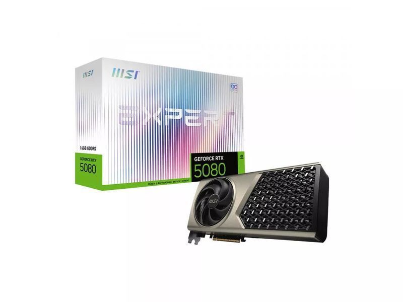 Видеокарта MSI GeForce RTX 5080 16GB GDDR7 EXPERT OC 912-V531-438 фото
