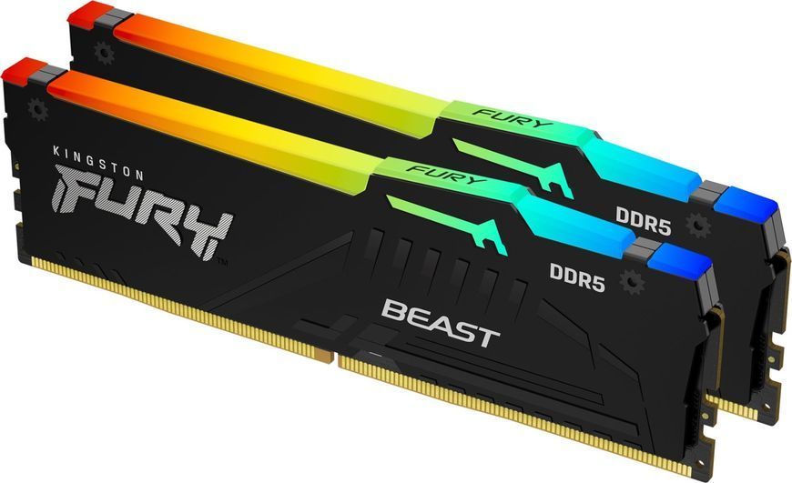 Память ПК Kingston DDR5 8GB 5600 FURY Beast KF556C40BB-8 фото