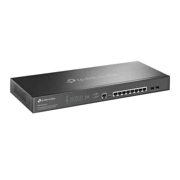 Комутатор TP-LINK 8x2.5GE (8xPoE), 2x10GE SFP+, 240Вт, Керований L2 TP-Link SG3210XHP-M2 SG3210XHP-M2 фото