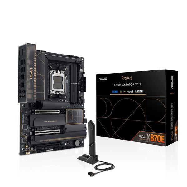 Материнcкая плата ASUS PROART X870E-CREATOR WIFI sAM5 X870E 4xDDR5 M.2 HDMI WiFi BT ATX 90MB1IG0-M0EAY0 фото