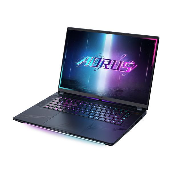 Ноутбук AORUS MASTER 16 16.0 QHD OLED 240Hz, INTEL ARL HX Ultra9, 32GB, F2TB, NVD5080-16, W11, чорний AORUS_16_BYHC5UAE65S фото