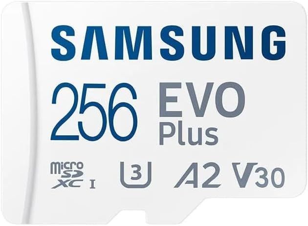 Карта пам'яті Samsung microSD 256GB C10 UHS-I R130MB/s Evo Plus + SD MB-MC256SA/EU фото