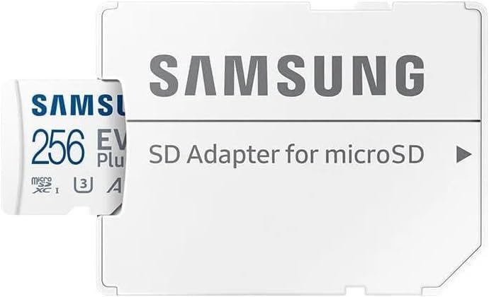 Карта пам'яті Samsung microSD 256GB C10 UHS-I R130MB/s Evo Plus + SD MB-MC256SA/EU фото