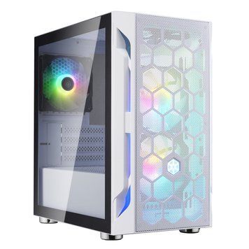 Корпус SilverStone Fara FAH1MW-PRO без БП 1xUSB3.0, 2xUSB2.0 3x120мм ARGB VGA 320мм LCS ready TG Side Panel mATX белый SST-FAH1MW-PRO фото