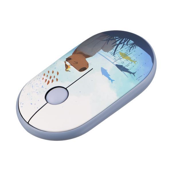 Миша 2E MF300 CAPYBARA:SWIM Silent WL BT, синій 2E-MF300WCAPIBARABL фото