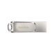 Накопичувач SanDisk 64GB USB 3.1 Type-A + Type-C Dual Drive Luxe Срібний SDDDC4-064G-G46 фото 2