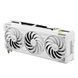 Відеокарта ASUS GeForce RTX 5070 TI 16GB GDDR7 OC TUF-RTX5070TI-O16G-BTF-WHITE білий приховане підключення роз'ємів 90YV0N60-M0NA00 фото 4