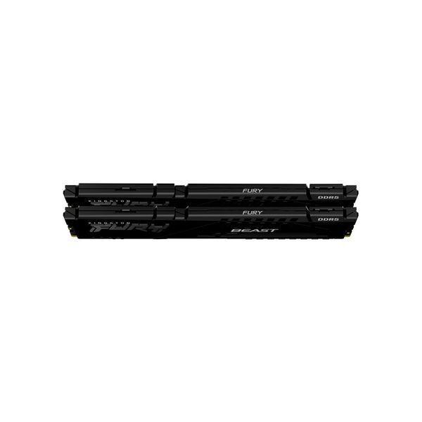Память ПК Kingston DDR5 32GB KIT (16GBx2) 5600 FURY Beast KF556C40BBK2-32 фото
