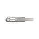 Накопичувач SanDisk 32GB USB 3.1 Type-A + Type-C Dual Drive Luxe Срібний SDDDC4-032G-G46 фото 4
