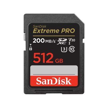 Карта пам'яті SanDisk SD 512GB C10 UHS-I U3 R200/W140MB/s Extreme Pro V30 SDSDXXD-512G-GN4IN фото
