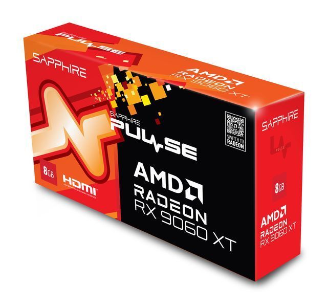 Відеокарта SAPPHIRE Radeon RX 9060 XT 8GB GDDR6 PULSE GAMING OC 11350-04-20G фото