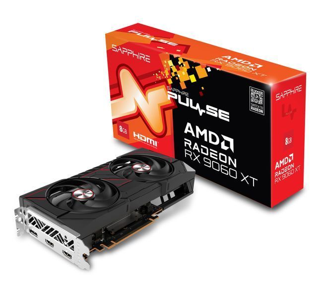 Відеокарта SAPPHIRE Radeon RX 9060 XT 8GB GDDR6 PULSE GAMING OC 11350-04-20G фото