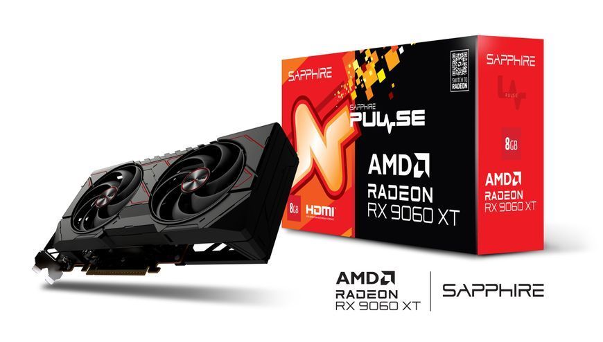 Відеокарта SAPPHIRE Radeon RX 9060 XT 8GB GDDR6 PULSE GAMING OC 11350-04-20G фото