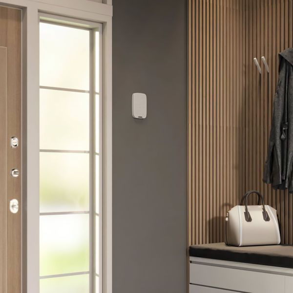 Беспроводная сенсорная клавиатура Ajax Keypad Plus, jeweller, беспроводной, белый 000023070 фото