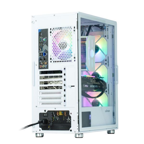 Корпус Zalman I3 Neo без БП 1xUSB3.0, 2xUSB2.0 4x120мм RGB VGA 355мм LCS ready TG Side Panel ATX белый I3NEOWHITE фото