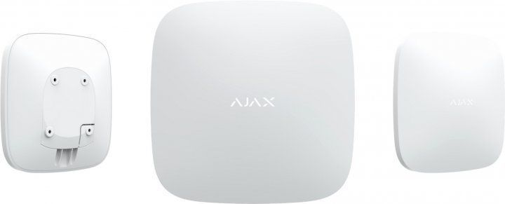 Интеллектуальная охранная централь Ajax Hub 2 Plus, gsm, ethernet, wi-fi, jeweller, беспроводная, белый 000018791 фото
