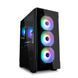 Корпус Zalman I3 Neo TG без БП 1xUSB3.0, 2xUSB2.0 4x120мм ARGB VGA 355мм LCS ready TG Side/Front Panel ATX чёрный I3NEOTGBLACK фото 1