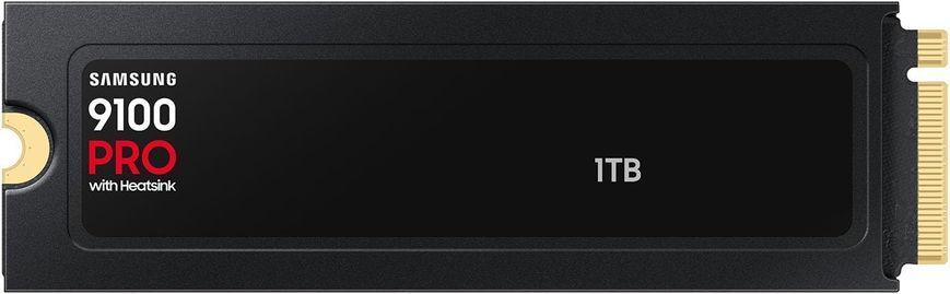 Накопичувач SSD Samsung M.2 1TB PCIe 5.0 9100PRO+ радіатор MZ-VAP1T0CW фото