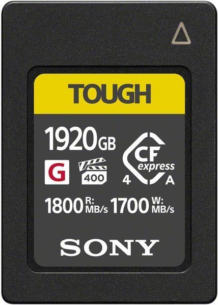 Карта пам'яті Sony CFexpress Type A 1920GB R1800/W1700 Tough CEAG1920T.CE7 фото