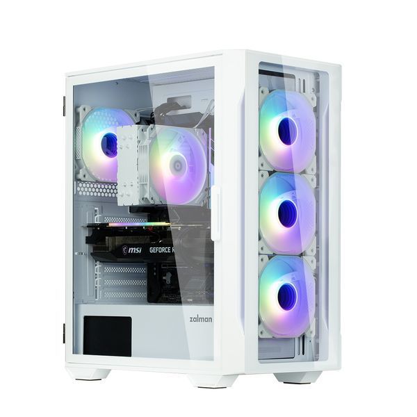 Корпус Zalman I3 Neo TG без БП 1xUSB3.0, 2xUSB2.0 4x120мм ARGB VGA 355мм LCS ready TG Side/Front Panel ATX белый I3NEOTGWHITE фото