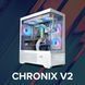 Корпус Zalman Chronix V2 без БП, 1xUSB3.0, 1xUSB2.0, 1x Type C, 2x120мм ARGB Reverse, 4x120мм ARGB, VGA 410мм, LCS ready, TG Side/Front Panel, ATX, белый CHRONIXV2WHITE фото 2