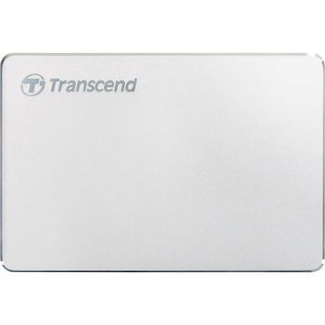 Портативний жорсткий диск Transcend 2TB USB 3.1 Type-C StoreJet 25C3S Срібний TS2TSJ25C3S фото