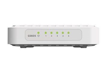 Комутатор NETGEAR GS605 5xGE, Некерований GS605-400PES фото