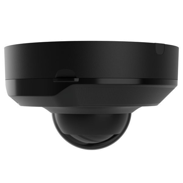 IP-Камера проводная Ajax DomeCam Mini HL black, 8Мп, 4мм, гибридная подсветка IR 15м, белый Led 15м, PoE, True WDR, IP65, ИК 15м, аудио, угол обзора 75&deg;&ndash;85&deg;, мини-купольная, чёрная 000059529 фото