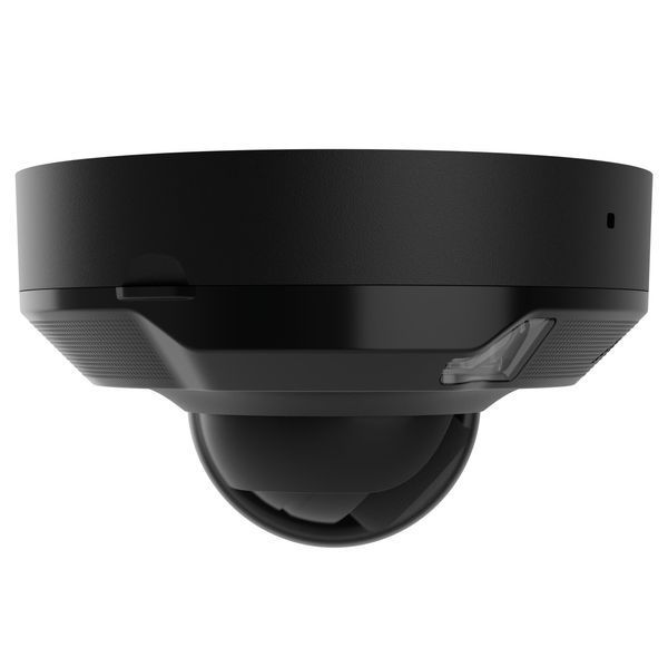 IP-Камера проводная Ajax DomeCam Mini HL black, 8Мп, 4мм, гибридная подсветка IR 15м, белый Led 15м, PoE, True WDR, IP65, ИК 15м, аудио, угол обзора 75&deg;&ndash;85&deg;, мини-купольная, чёрная 000059529 фото