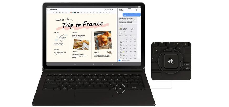 Планшет Samsung Galaxy Tab S10 Lite (X406) 10.9" 8ГБ, 256ГБ, 5G, 8000мА&bull;год, Android, сірий SM-X406BZAPEUC фото