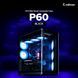 Корпус Zalman P60 без БП, 2xUSB3.0, 1x Type C, 3x120мм ARGB Reverse, 2x120мм ARGB, VGA 435мм, LCS ready, Curved Tempered Glass, Dual Chamber, ATX, чёрный P60BLACK фото 2