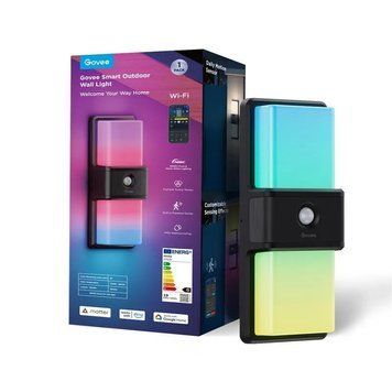 Світильник Govee H7078 Smart Outdoor Wall light, RGBICWW, IP65, WI-FI/Bluetooth, білий H7078CD1 фото