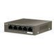 Коммутатор TENDA 4xFE PoE, 1xFE Uplink Tenda TEF1105P-4-63W TEF1105P-4-63W фото 3