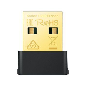Адаптер WiFi TP-LINK Archer T600UB nano AC600, USB, BT4.2 ARCHER-T600UB-NANO фото