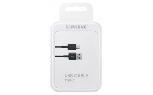 Кабель USB-A > USB-С заряджання/синхронізації Samsung 1.5м, Type-C, чорний EP-DG930IBRGRU фото