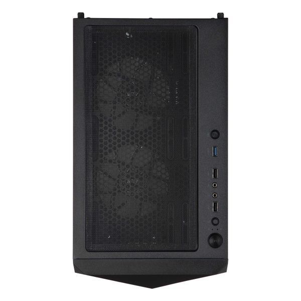 Корпус 2E GAMING Aruba G3313B, без БЖ 1xUSB3.0, 2xUSB2.0, 5x120мм ARGB, VGA 300мм, LCS ready, HUB, TG Side Panel, ATX, чорний 2E-G3313B фото