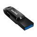 Накопичувач SanDisk 64GB USB 3.1 Type-A + Type-C Ultra Dual Drive Go Чорний SDDDC3-064G-G46 фото 4